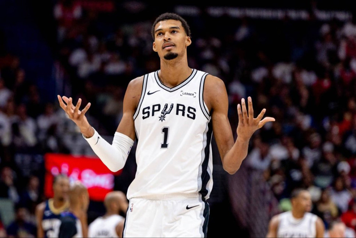 开云-肘击对手脖子,文班亚马重罚禁赛?NBA官宣,处罚有结论了|马刺|森林狼|明尼苏达森林狼队|圣安东尼奥马刺队|纳兹-里德_新浪体育_新浪新闻